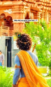 Viral Shri Krishna ji Trending Video Capcut Template